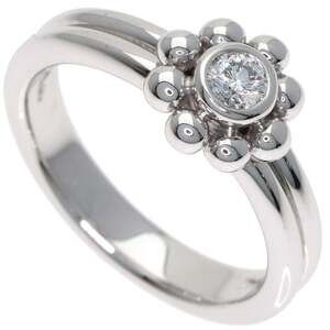 TIFFANY 18k Silver Diamond Ring